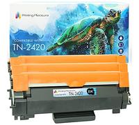 3 Toner Compatibili TN2420 [con CHIP] Cartucce Laser per Brother HL-L2310D L2350DW L2370DN L2375DW DCP-L2510D L2530DW L2550DN MFC-L2710DN L2710DW L2730DW L2750DW - Nero, Alta Resa (3.000 Pagine)