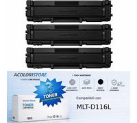 3 Toner MLT-D116L CompatibilI Samsung-Xpress-M-2885-FW M-2835-DW M-2675-FN 3000p
