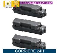 3 TONER TK-1160 COMPATIBILE PER KYOCERA ECOSYS P2040DW P2040DN P2040DW P2040DN