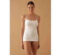 Jadea Canotta donna 4179 – Morbido cotone elasticizzato – Colori: bianco, nero, grigio, cipria