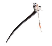 3 Tradizionale bastoncino per capelli in legno con design versatile Forcina per acconciature da donna, accessorio per copricapo casual Bacchette per capelli leggere e lucide per festival culturali e