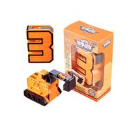 (3) Trasformazione Robot Giocattolo Coltivare la Creatività Blocchi Assemblaggio Giocattoli Assemblaggio