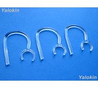 3 Trasparente Piccolo Misura Ricambio Earhooks Earloops per Nokia BH-108 BH-217
