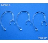 3 Trasparente Ricambio Earhooks Earloops per Nokia BH108 BH-108 BH217 BH-217 (