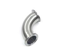3" Tri Clamp x 76mm Pipe OD SUS 304 Stainless Steel 90 Degree Elbow Fitting Home Brew Beer Wine