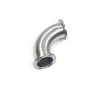 3" Tri Clamp x 76mm Pipe OD SUS 316L Stainless Steel 90 Degree Elbow Fitting Home Brew Beer Wine