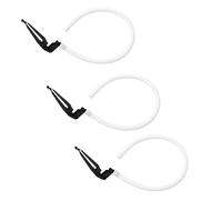 3 tubi di ricarica leggeri per WC, con clip rinforzate, per modelli da 100, 200, 200 A, 400 A, tubo di ricarica dell'acqua e morsetto