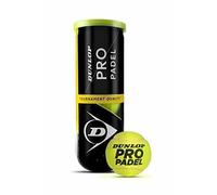 DUNLOP Pro Padel - Padel Balls for Competitions and Tournaments - (1 x 3 Pet)