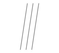 3 tubi rotondi in acciaio inossidabile 304, diametro esterno 4 mm, spessore parete 1 mm, lunghezza 300 mm, tubo dritto in metallo senza cuciture per casa, decorazione del giardinaggio, macchinari
