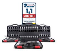 3 Valigia Set Punte Interno Dentato Torx Dadi Set Inbus Dado Esagonale Set 1/2 "