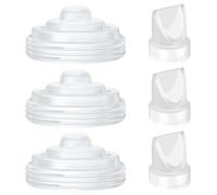 3 valvole a becco d'anatra e 3 membrane in silicone per pompa Momcozy M5, Senza BPA,accessori di ricambio per tiralatte M5 Momcozy