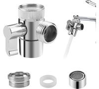 3 Vie Adattatore Rubinetto, Deviatore Doccia Con Adattatore M22 a M24, Valvola D