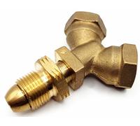 3 Vie Gas Pol Adattatore Y Connettore Per Gas Propano Bottiglia Pig Coda Tubo