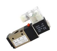 3 Vie Porta 2 Posizione 3V210-08 DC12V 24V AC220V Pneumatica Aria Elettrovalvola di Controllo Elettrico Gas Valvola Magnetica 1 pz(6mm fittings-02)