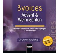 3 voices Advent & Weihnachten, Doppel-CD: 50 Choraufnahmen zur Winter- und Weihnachtszeit