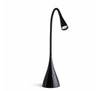 3 W Lampada Da Tavolo LED Lena Nero Soggiorno Luce Bed Breakfast Sala Pranzo [EEK: G]