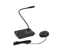 3 Watt Citofono Da Finestra, Interfono Finestra, Citofono Da Banco Bidirezionale,Microfono Interfono Ufficio,Citofono Per Ufficio,Microfono Vetro Sportello(2 Way/Funzione Silenziosa/Anti-Interferenza)