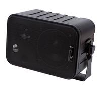 DYNAVOX 201873 - Mini-Box a 3 vie con supporto, nero, coppia