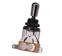 3 Way Short Straight Chitarra Toggle Switch Pickup Selector with Brass Hat Compatible with Gibson Les Paul LP SG Electric Chitars Maiju