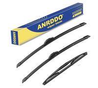 3 wipers Replacement for 2016 2017 2018 2019 2020 2021 2022 Honda Pilot Windshield Wiper Blades Original Equipment Replacement - 26"/24"/14" (Set of 3) U/J HOOK