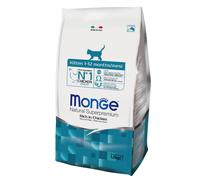 3 x 1,5 kg Monge Natural Superpremium - Kitten Ricco di Pollo