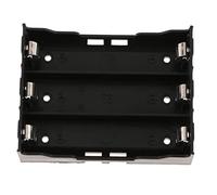 3 x 1,5 V AA Battery Holder Case Box Black Wire Lead scheda di saldatura PCB