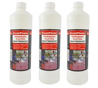 3 X 1 Liter CleanPrince Detergente Pulizia Per Piastrelle Da Esterno In Pietra