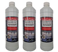 3 x 1 Litro Solare Anlagen Detergente Fotovoltaico Pannello Solare Detergente