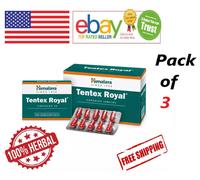 (3 x 10 = 30 capsule) Himalaya Tentex Royal per la salute dell'uomo (spedizio...