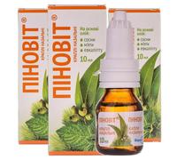 3 x 10ml Herbal Pinovit Nasal Drops Spray (Pinosol Analogico) Protezione...
