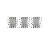 3 x 10Pcs 5050 SMD 3 LED Modulo LED Strip String Light Impermeabile 12V Bianca Freddo