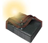 3 x 12 m resistente protezione solare ombreggiante tessuto durevole da giardino per serra, patio, copertura per piante, balcone e pollaio, tessuto a rete traspirante