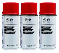 3 x 150 ml Vernice originale per OPEL 547 Spray 150 ml Magmarot