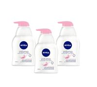 3 x 250 ml Nivea intimo detergente sensibile pompa dispenser aree intime