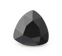 3 x 3-10 x 10 mm 5A trilioni forma pietre di zirconia cubica sintetiche per la creazione di gioielli, nero, 9 x 9 mm (30 pezzi)