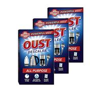 3 x 3 bustine Oust multiuso Descaler Cleaner Bollitore Ferro Elettrodomestici