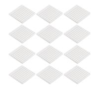 3 x 3" Righe Note Appiccicose,12 Blister/Pezzi Autoadesivi Note 960 Fogli,Bianco
