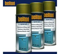 3 x 400 ML Kwasny Belton Speciale Hammerschlag-Lack Oro