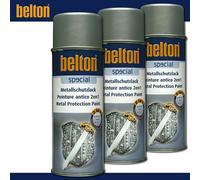 3 x 400 ML Kwasny Belton Speciale Vernice Protezione Metallo 2in1 Argento