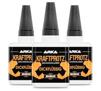 3 x 50 g, colla istantanea extra forte, con punta anti-disidratazione, colla super liquida, universale per incollare plastica, vetro, legno, pietra, metallo, ecc