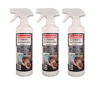 3 x 500 ML = 1,5 Litro Rimozione Muffa Cloro per Dimensione Anti Detergente