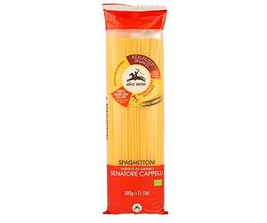 3 X 500GR ALCE NERO SPAGHETTONI BIO SEMOLA SENATORE CAPPELLI