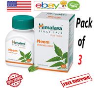 (3 x 60 = 180 compresse) Himalaya Neem per il benessere della pelle (SPEDIZIO...