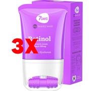 3 X 7DAYS Crema al Retinolo per Viso e Collo - Idratante e Lifting 80 ml