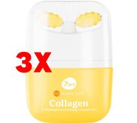 3 X 7DAYS Crema Viso Liftante al Collagene con Massaggiatore V-SHAPING