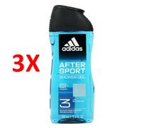 Adidas After Sport Gel Doccia Bagnoschiuma 3in1 250ml