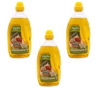 3 x ALGA Sapone in gel concentrato bucato mano e lavatrice 20 lavaggi 1000 ml