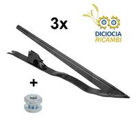 3 X ALZASPIGHE PER BARRA MIETITREBBIA UNIVERSALE Laverda New Holland Deutz Claas