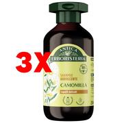 3 X ANTICA ERBORISTERIA Shampoo Addolcente Camomilla 250 ml