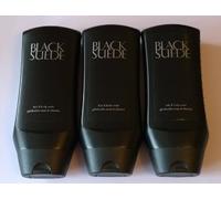 3 x Avon Da uomo Camoscio Nero Bagnoschiuma Set
